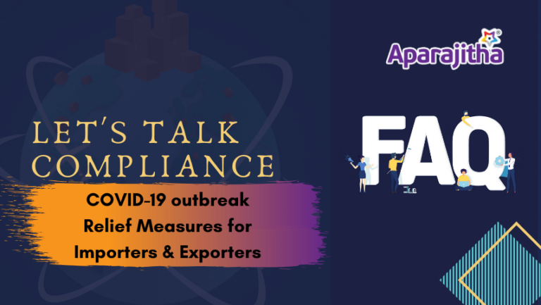 Relief Measures for Importer & Exporters for COVID-19 outbreak