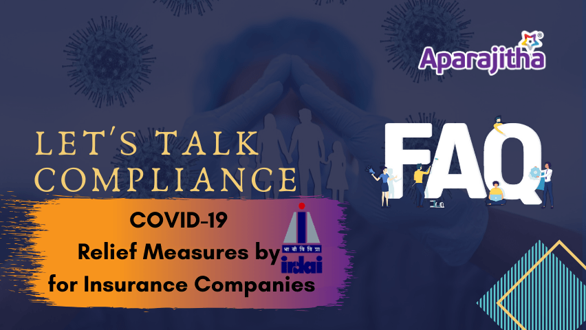 COVID-19 Relief Measures by IRDAI for Insurance Companies